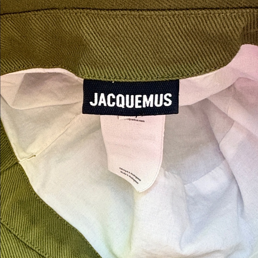 Jacquemus Khaki Le Bob Bucket Hat - Picture 5 of 8